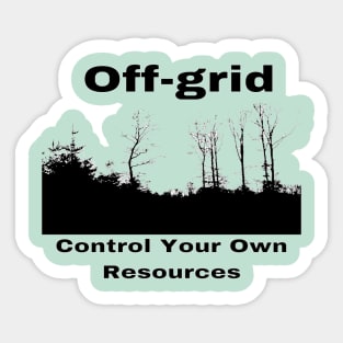 Off-grid Sticker